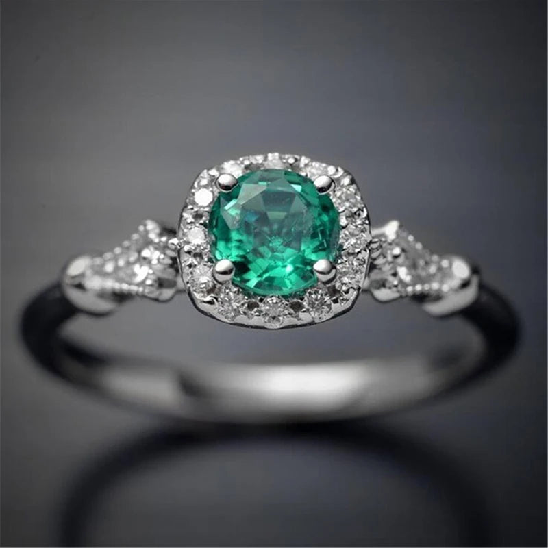 2026 Trendy Crystal Zircon Engagement Claws Design Rings For Women Female Wedding Jewelry Accessories Gift Fashion Women Rings