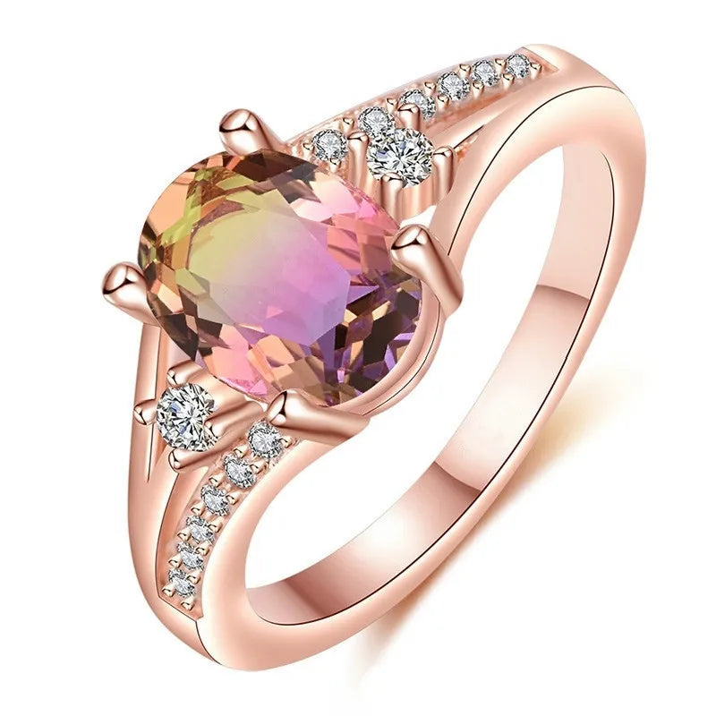 2026 Trendy Crystal Zircon Engagement Claws Design Rings For Women Female Wedding Jewelry Accessories Gift Fashion Women Rings
