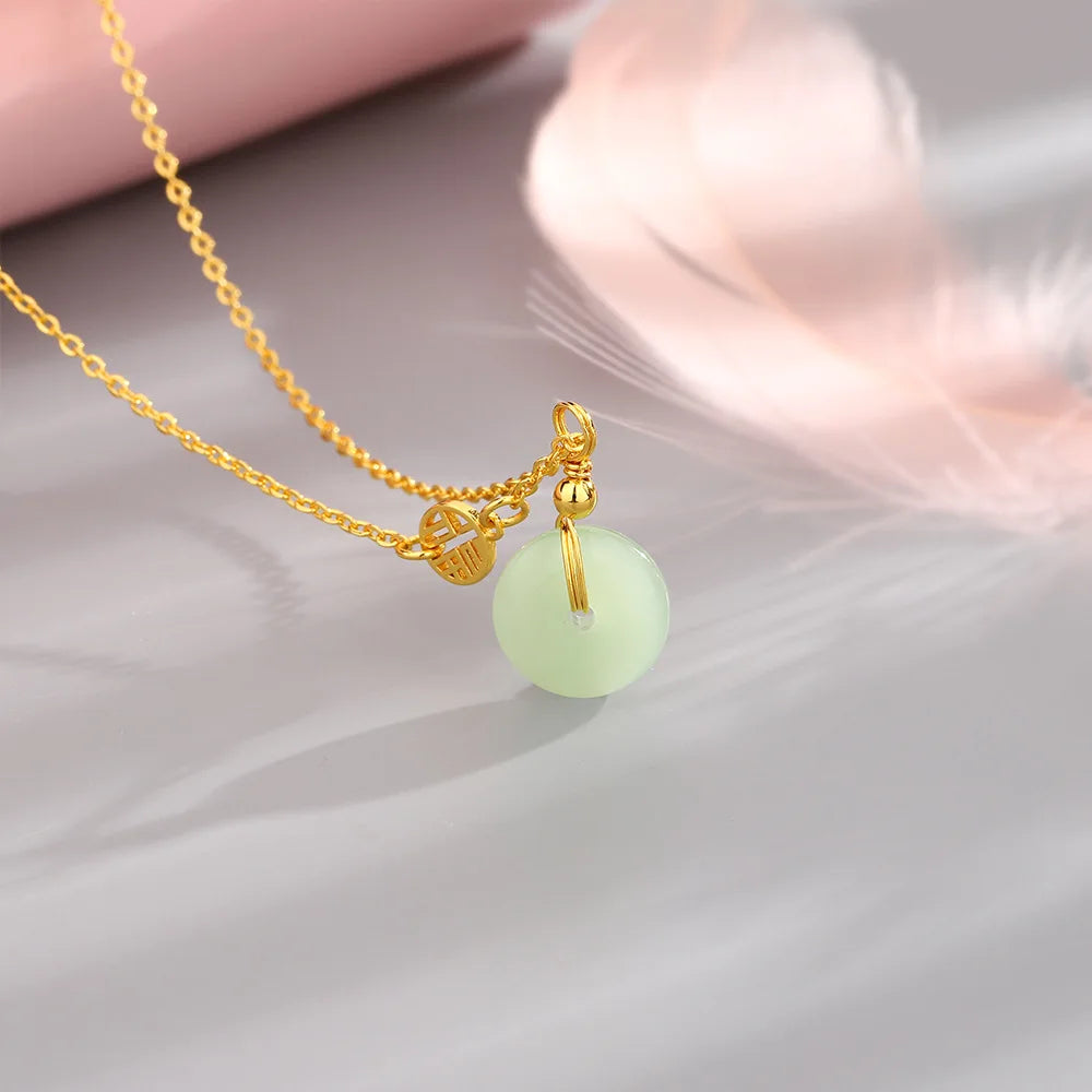 PANJBJ 925 Sterling Silver Line Necklace for Women Girl Fashion Concise  Individuality Jewelry Birthday Gift Dropshipping