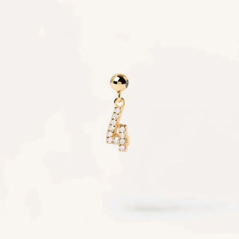 New 925 Sterling Silver Diy Women Necklace Alphanumeric Constellation Charm Personality Charm Free with Choker Fine Jewelry