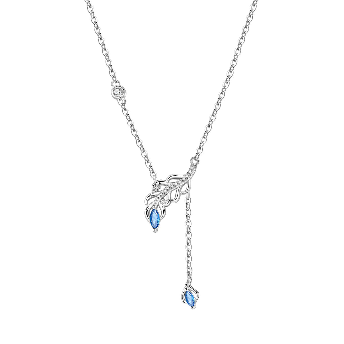 Minimalist Dainty 925 Sterling Silver Heart Lock and Key Y-shaped Chain Necklace 18K Gold Plated Jewelry Gift For Women Birthday