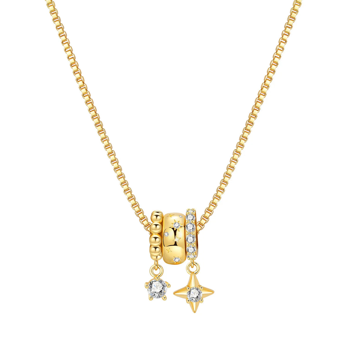 Minimalist Dainty 925 Sterling Silver Heart Lock and Key Y-shaped Chain Necklace 18K Gold Plated Jewelry Gift For Women Birthday