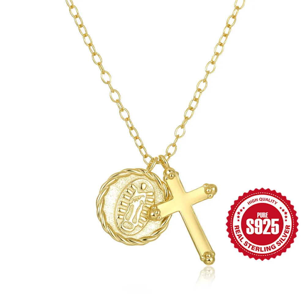 Aide 925 Sterling Silver Trendy INS Style Various Pendant Necklaces For Women Zircon Snake Heart Charm Clavicle Choker Jewelry