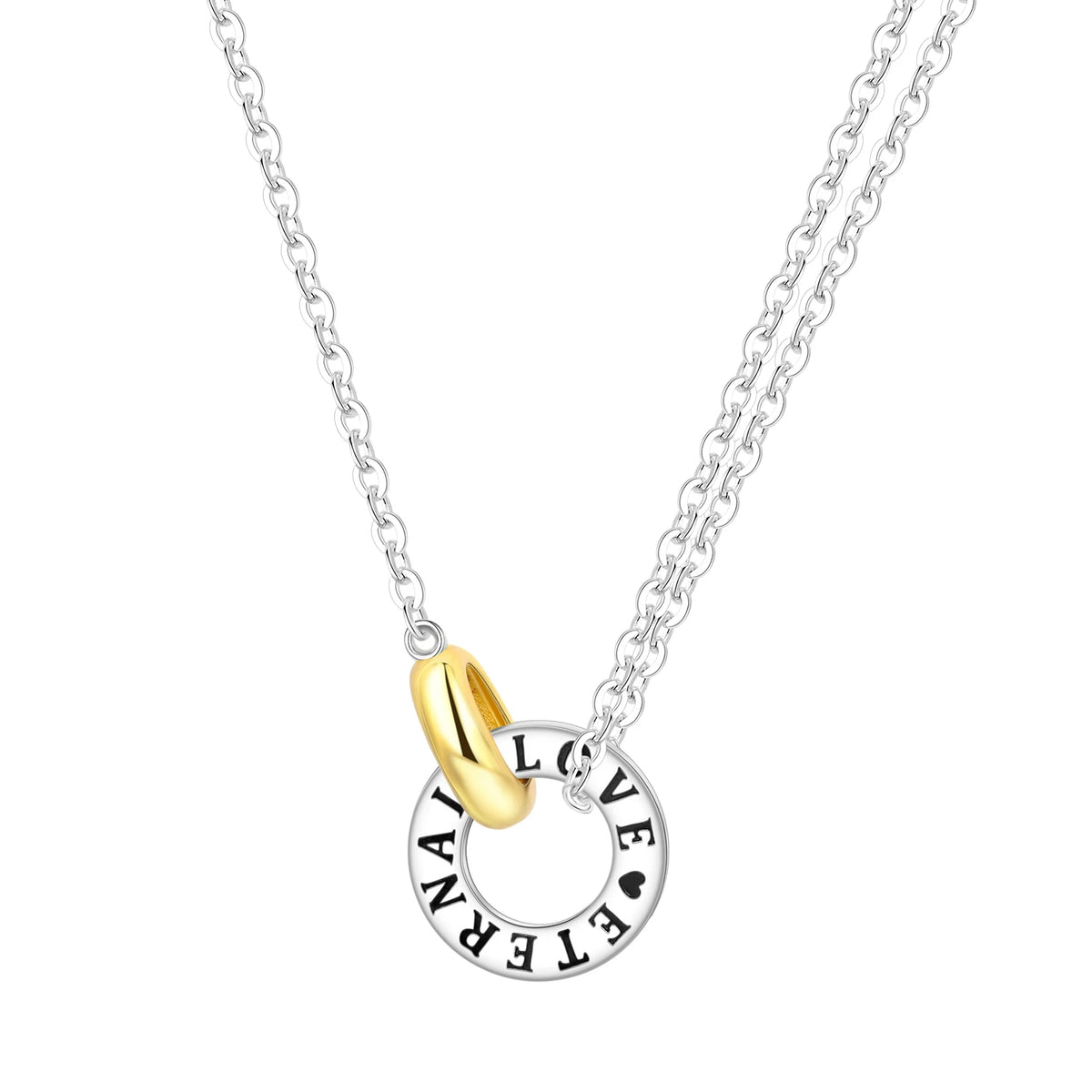 Minimalist Dainty 925 Sterling Silver Heart Lock and Key Y-shaped Chain Necklace 18K Gold Plated Jewelry Gift For Women Birthday