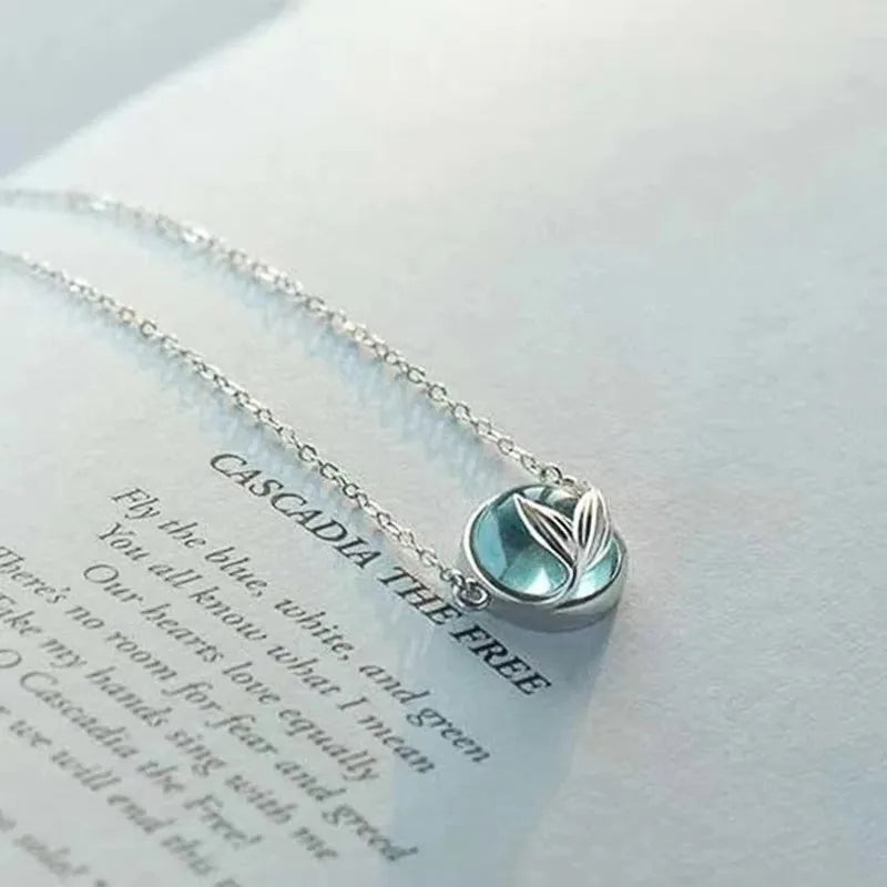 PANJBJ 925 Sterling Silver Line Necklace for Women Girl Fashion Concise  Individuality Jewelry Birthday Gift Dropshipping