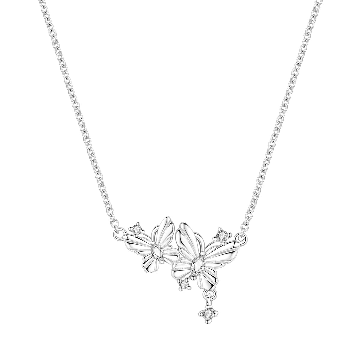 Minimalist Dainty 925 Sterling Silver Heart Lock and Key Y-shaped Chain Necklace 18K Gold Plated Jewelry Gift For Women Birthday