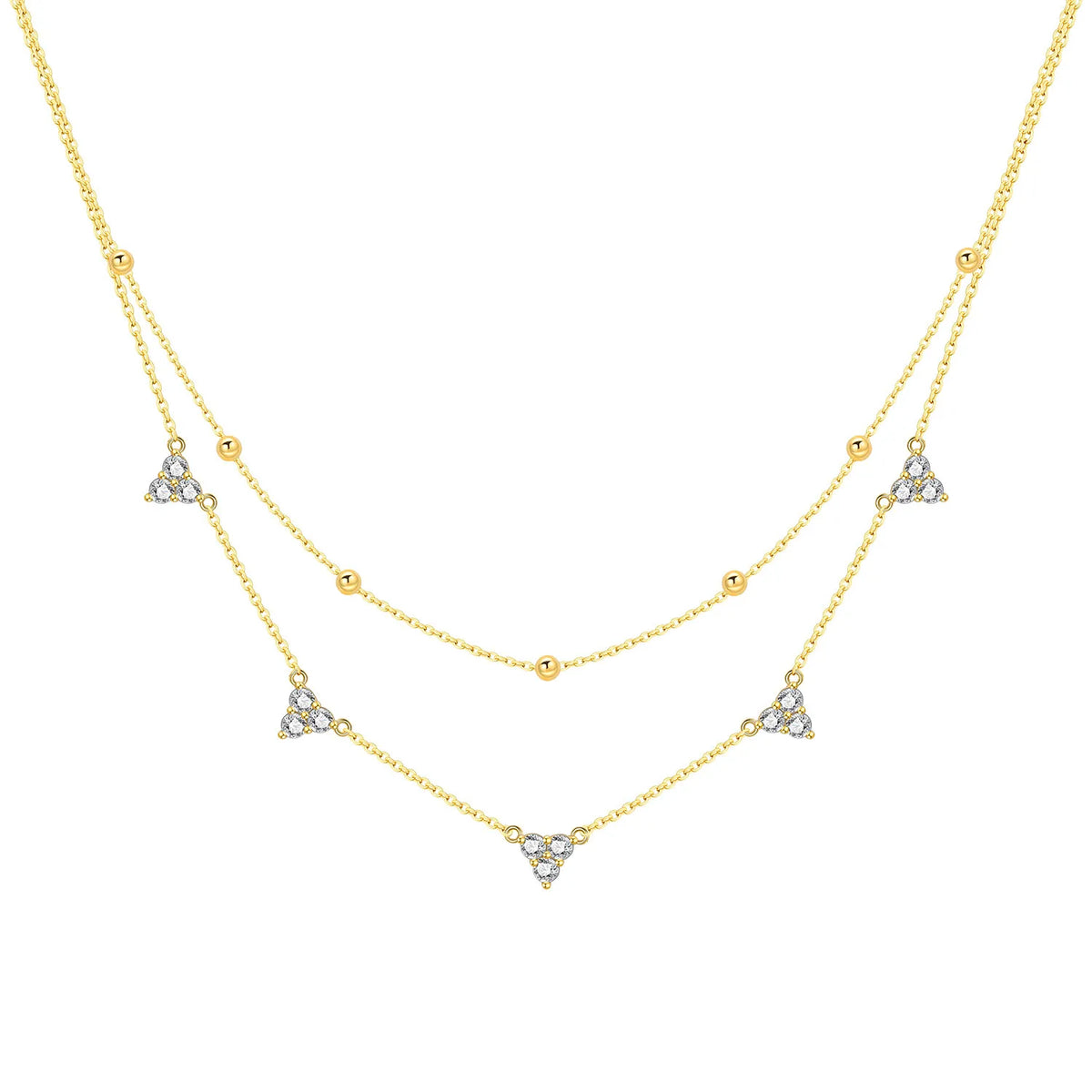 Minimalist Dainty 925 Sterling Silver Heart Lock and Key Y-shaped Chain Necklace 18K Gold Plated Jewelry Gift For Women Birthday