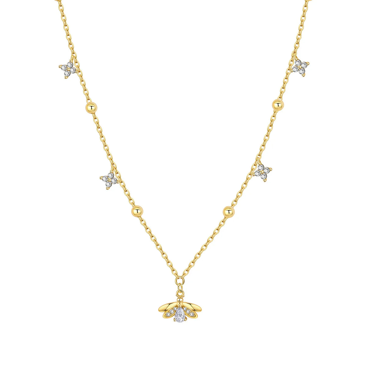 Minimalist Dainty 925 Sterling Silver Heart Lock and Key Y-shaped Chain Necklace 18K Gold Plated Jewelry Gift For Women Birthday