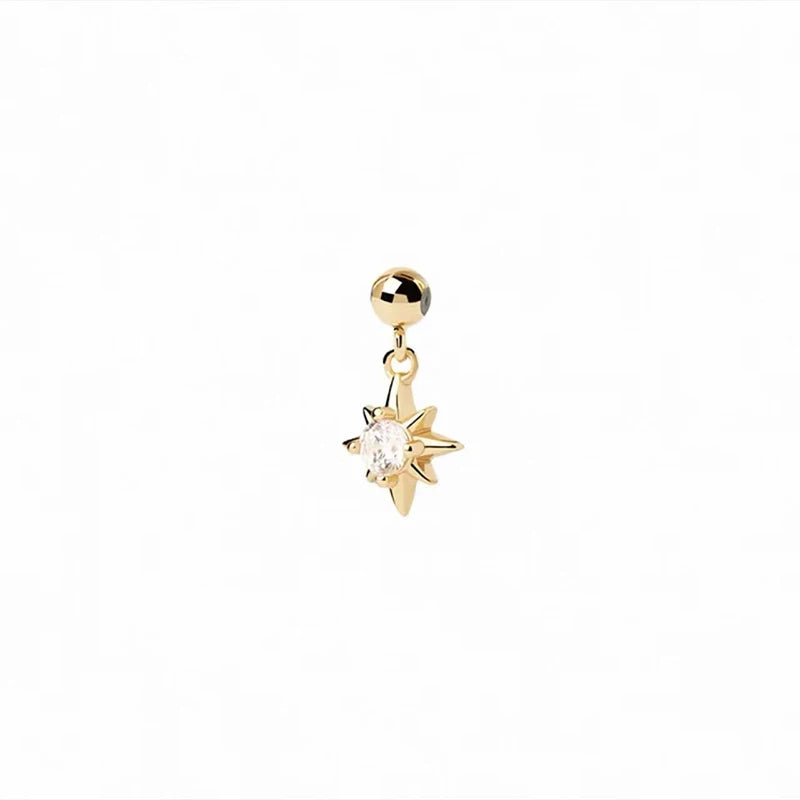 New 925 Sterling Silver Diy Women Necklace Alphanumeric Constellation Charm Personality Charm Free with Choker Fine Jewelry