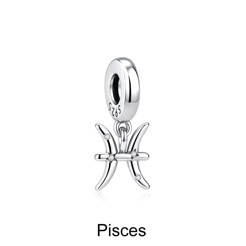 925 Sterling Silver Charms Fit Original Bracelets Star Moon Sun Spaceman Pendant Beads DIY Women Necklaces Jewelry