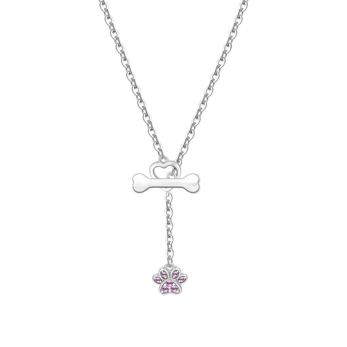 Minimalist Dainty 925 Sterling Silver Heart Lock and Key Y-shaped Chain Necklace 18K Gold Plated Jewelry Gift For Women Birthday