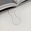 New 925 Sterling Silver Necklace Personality Charm Simple Style Woman Choker birthday Gift for Friends Exquisite Jewelry