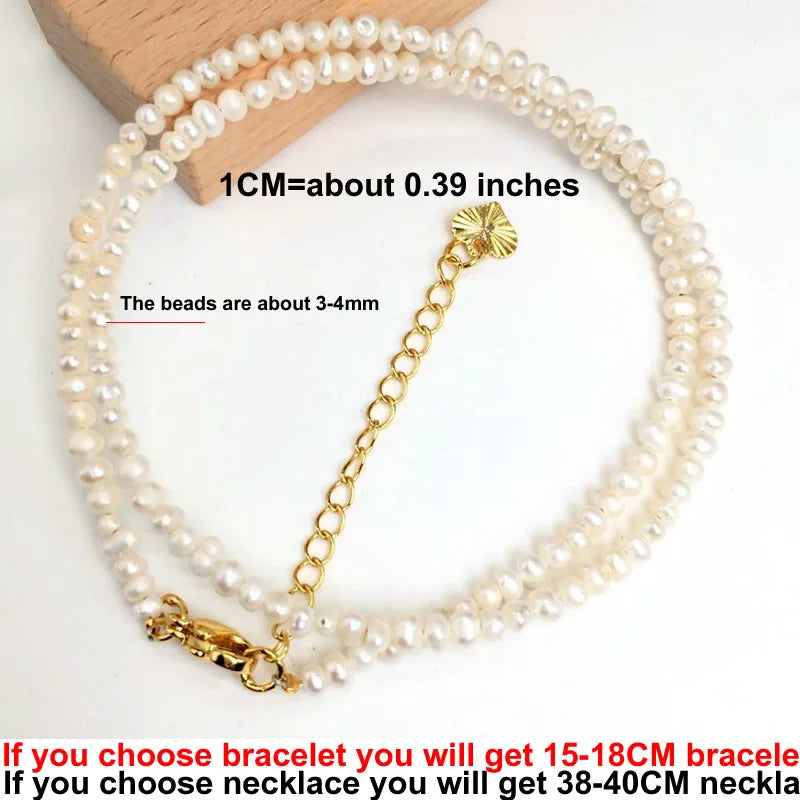 Simple Bohemian Natural Stone Cut the Shiny Beads Necklace Bracelet Set for Women Charms Fashion Female Party Gift Jewelry