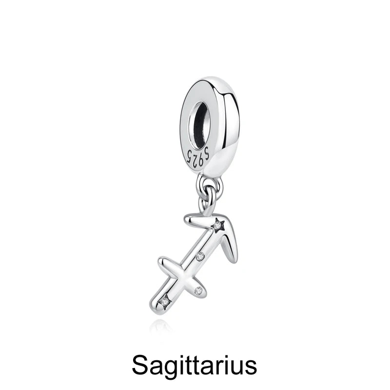 925 Sterling Silver Charms Fit Original Bracelets Star Moon Sun Spaceman Pendant Beads DIY Women Necklaces Jewelry