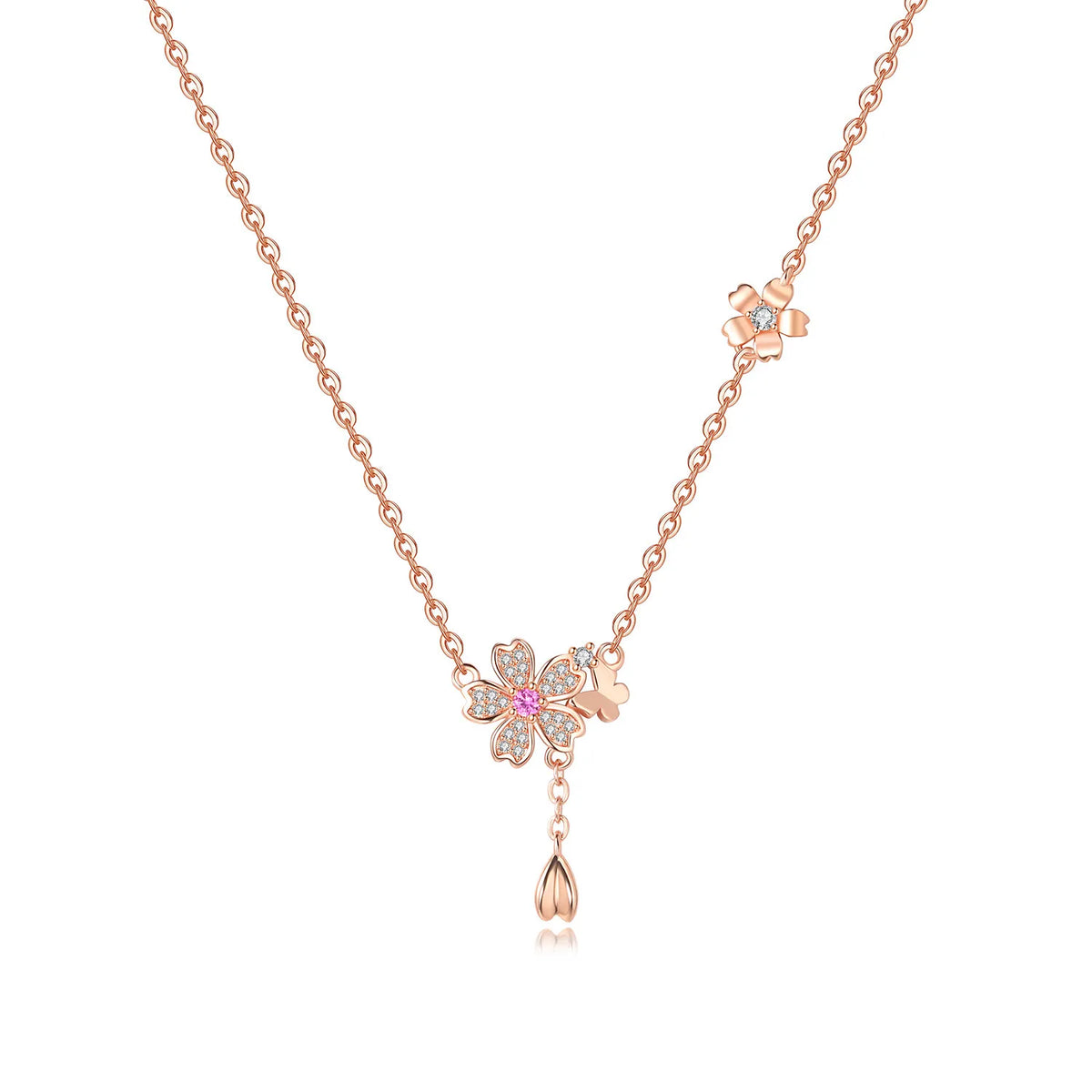 Minimalist Dainty 925 Sterling Silver Heart Lock and Key Y-shaped Chain Necklace 18K Gold Plated Jewelry Gift For Women Birthday