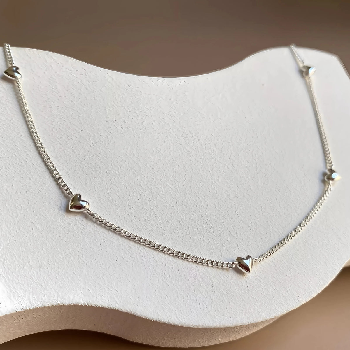 PANJBJ 925 Sterling Silver Line Necklace for Women Girl Fashion Concise  Individuality Jewelry Birthday Gift Dropshipping