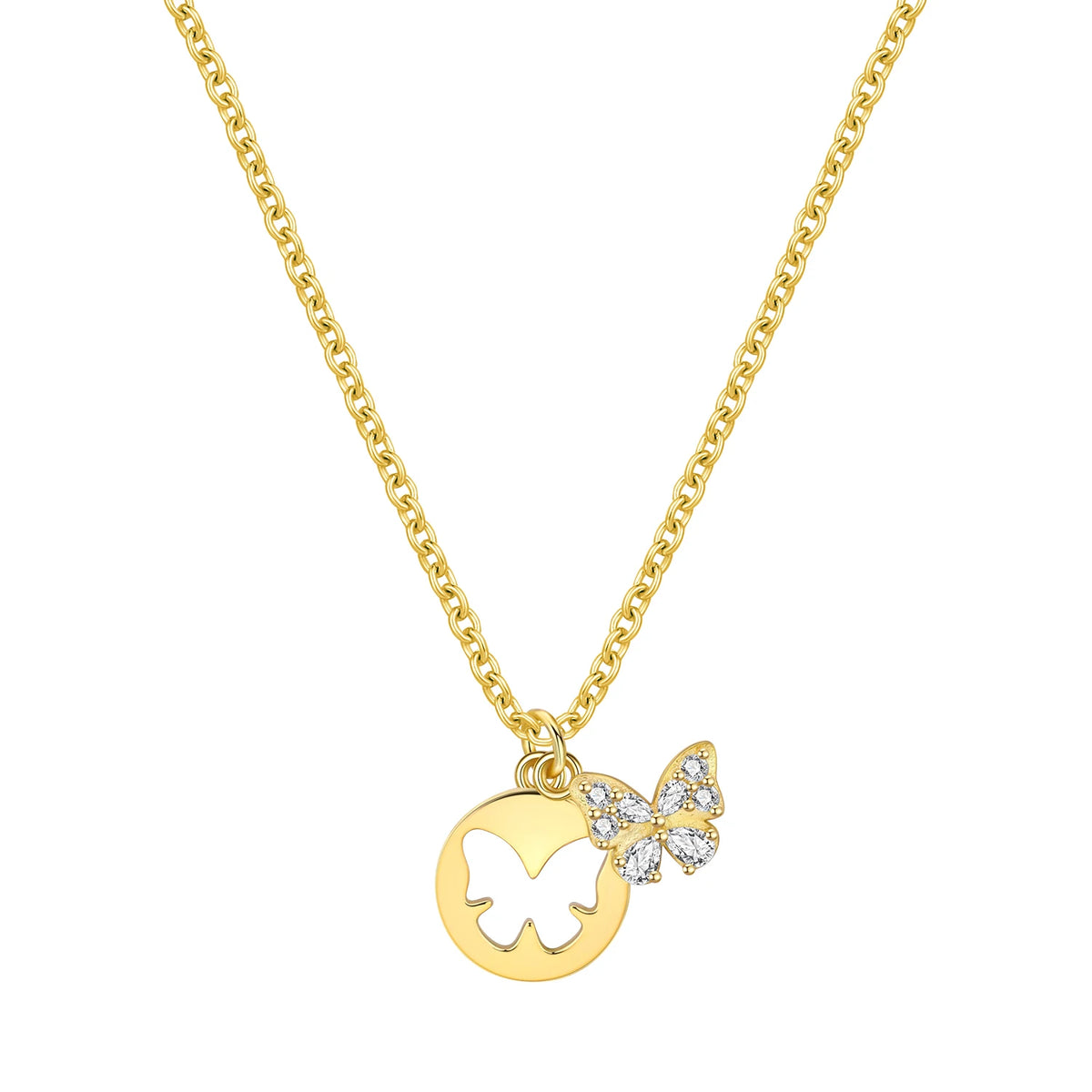 Minimalist Dainty 925 Sterling Silver Heart Lock and Key Y-shaped Chain Necklace 18K Gold Plated Jewelry Gift For Women Birthday