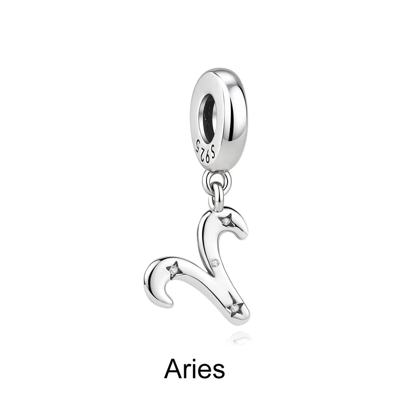 925 Sterling Silver Charms Fit Original Bracelets Star Moon Sun Spaceman Pendant Beads DIY Women Necklaces Jewelry