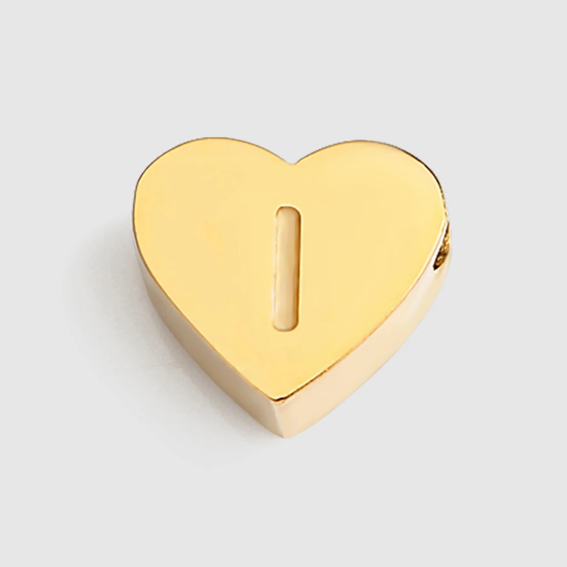 EMANCO Initial Name Heart Shape Pendant for Necklaces Stainless Steel Necklace for Women Bracelet Make Earrings Jewelry