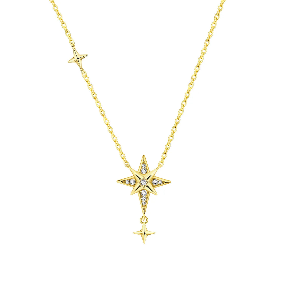 Minimalist Dainty 925 Sterling Silver Heart Lock and Key Y-shaped Chain Necklace 18K Gold Plated Jewelry Gift For Women Birthday