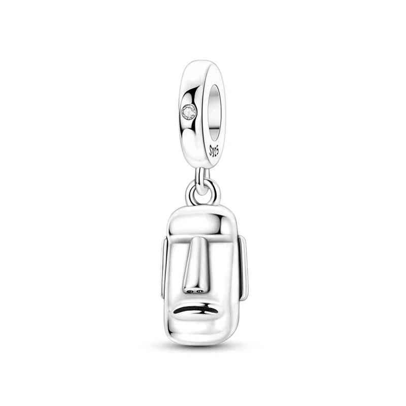 Original 925 Sterling Silver Charms Love Travel London Bus Paris Eiffel Tower Beads Fit Bracelets Necklaces Women DIY Jewelry