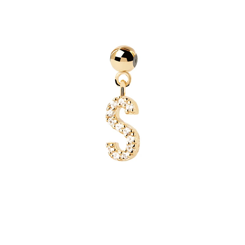 New 925 Sterling Silver Diy Women Necklace Alphanumeric Constellation Charm Personality Charm Free with Choker Fine Jewelry