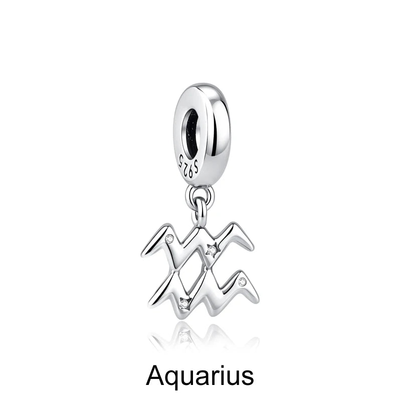 925 Sterling Silver Charms Fit Original Bracelets Star Moon Sun Spaceman Pendant Beads DIY Women Necklaces Jewelry