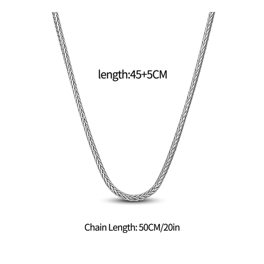 Simple and Elegant 925 Sterling Silver Seashell Teardrop Four-Leaf Clover Star Moon Bible Crystal Lock Necklace Precious Gifts
